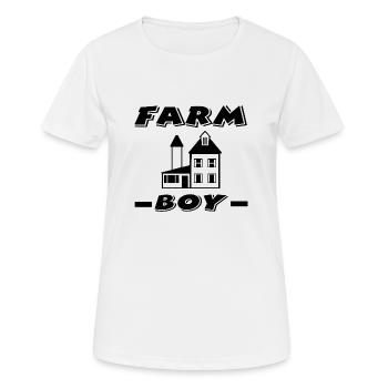 Farm - Women's Breathable T-Shirt - white - Front - AI Model Female 172 dark (172cm)