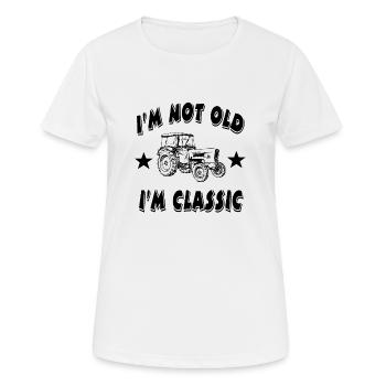 Traktor - Frauen T-Shirt atmungsaktiv - Weiß - Vorne - AI Model Female 172 dark (172cm)