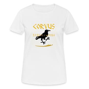 Corvus Sticks & Wands - Women's Breathable T-Shirt - white - Front - AI Model Female 172 dark (172cm)
