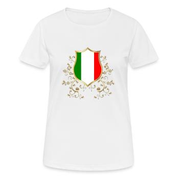 Italie Italie Italie Rome Europe Italie Italie Milan - T-shirt respirant Femme - blanc - Devant - AI Model Female 172 dark (172cm)