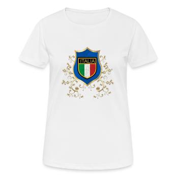 Italie Italie Italie Rome Europe Italie Italie Milan - T-shirt respirant Femme - blanc - Devant - AI Model Female 172 dark (172cm)