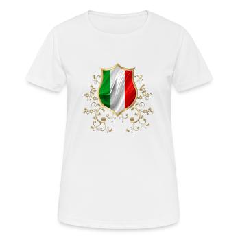 Italie Italie Italie Rome Europe Italie Italie Milan - T-shirt respirant Femme - blanc - Devant - AI Model Female 172 dark (172cm)