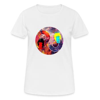 Impossible balance - Women's Breathable T-Shirt - white - Front - AI Model Female 172 dark (172cm)