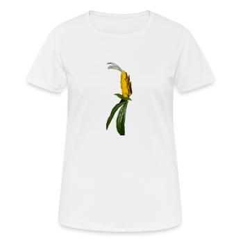 Panache d officier - T-shirt respirant Femme - blanc - Devant - AI Model Female 172 dark (172cm)
