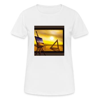 Secret Symbolism - Women's Breathable T-Shirt - white - Front - AI Model Female 172 dark (172cm)