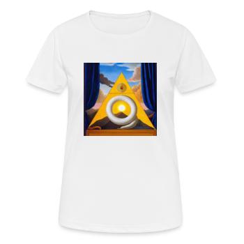 Secret Symbolism - Women's Breathable T-Shirt - white - Front - AI Model Female 172 dark (172cm)