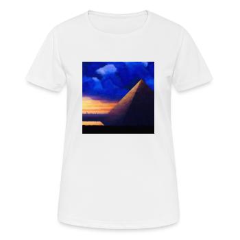 Great Pyramid - Women's Breathable T-Shirt - white - Front - AI Model Female 172 dark (172cm)
