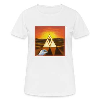 Freemason Desert Secret - Women's Breathable T-Shirt - white - Front - AI Model Female 172 dark (172cm)