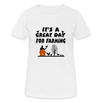 Farm - Women's Breathable T-Shirt - white - Front - AI Model Female 172 dark (172cm)