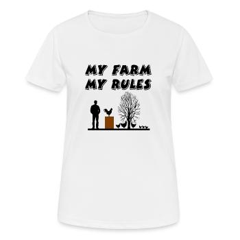 Farm - Women's Breathable T-Shirt - white - Front - AI Model Female 172 dark (172cm)