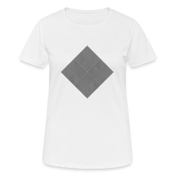 Beau motif - T-shirt respirant Femme - blanc - Devant - AI Model Female 172 dark (172cm)