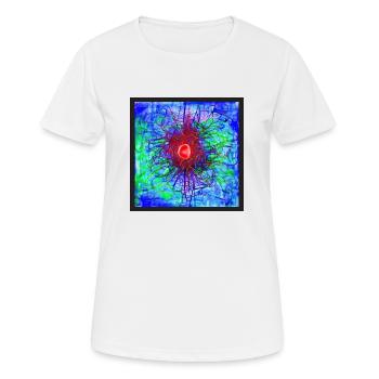 Biohazard - Women's Breathable T-Shirt - white - Front - AI Model Female 172 dark (172cm)