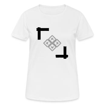 Modern and simple - Women's Breathable T-Shirt - white - Front - AI Model Female 172 dark (172cm)