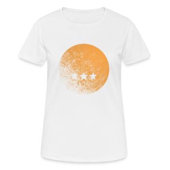 table tennis ball - Women's Breathable T-Shirt - white - Front - AI Model Female 172 dark (172cm)