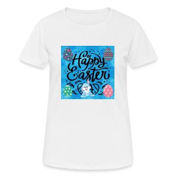 Joyeuses Fêtes. Noël. - T-shirt respirant Femme - blanc - Devant - AI Model Female 172 dark (172cm)