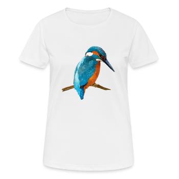 Oiseau - T-shirt respirant Femme - blanc - Devant - AI Model Female 172 dark (172cm)