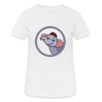 Safari Zoo Animal Safari Zoo - T-shirt respirant Femme - blanc - Devant - AI Model Female 172 dark (172cm)