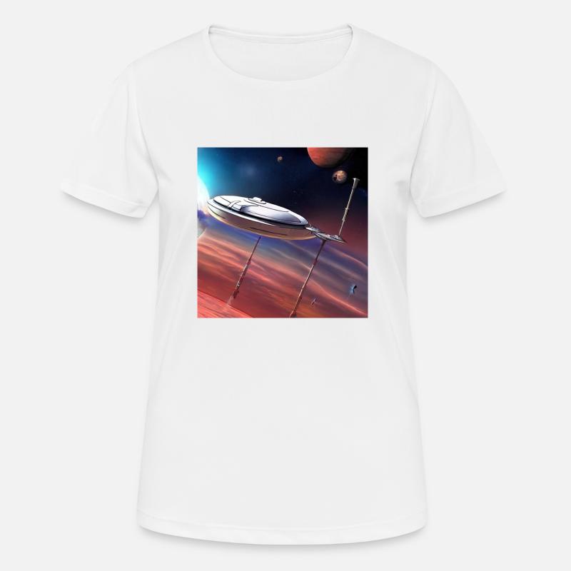 Cosmic Creativity 3 - Women's Breathable T-Shirt - white