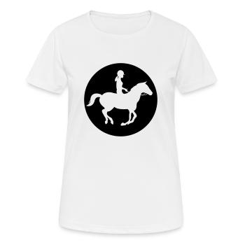 Rider - Women's Breathable T-Shirt - white - Front - AI Model Female 172 dark (172cm)
