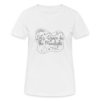 Hochzeit - Frauen T-Shirt atmungsaktiv - Weiß - Vorne - AI Model Female 172 dark (172cm)