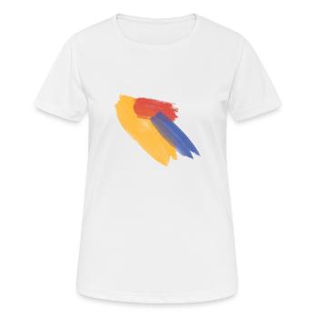 Rainbow - Women's Breathable T-Shirt - white - Front - AI Model Female 172 dark (172cm)