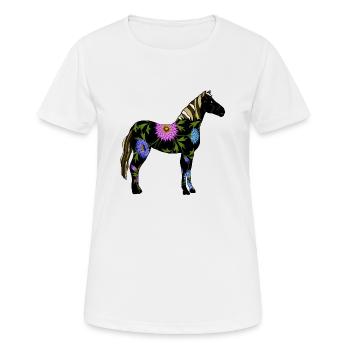 Bassin - T-shirt respirant Femme - blanc - Devant - AI Model Female 172 dark (172cm)