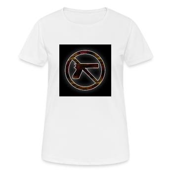 Schießverbot - Frauen T-Shirt atmungsaktiv - Weiß - Vorne - AI Model Female 172 dark (172cm)