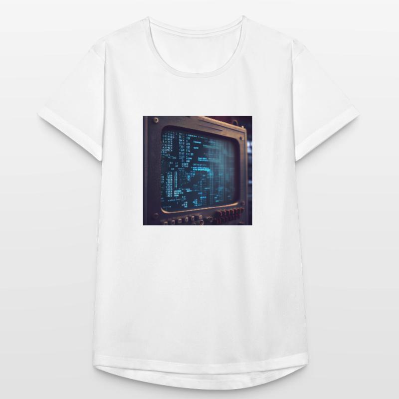 Code on a PC Screen Women's Breathable T-Shirt