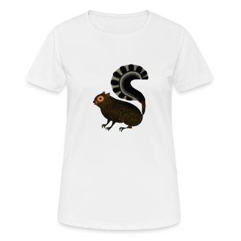Klaxon de style - T-shirt respirant Femme - blanc - Devant - AI Model Female 172 dark (172cm)