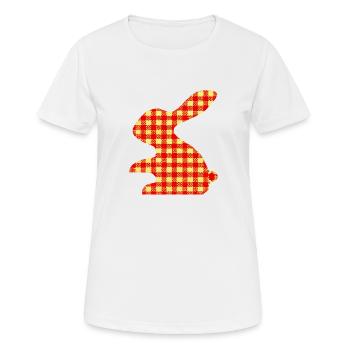 Easter - Women's Breathable T-Shirt - white - Front - AI Model Female 172 dark (172cm)
