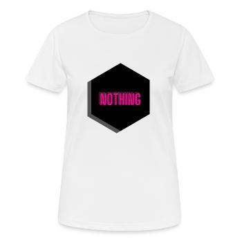 Rien - T-shirt respirant Femme - blanc - Devant - AI Model Female 172 dark (172cm)