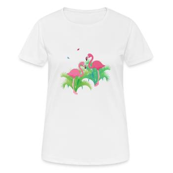La fièvre de la jungle - T-shirt respirant Femme - blanc - Devant - AI Model Female 172 dark (172cm)