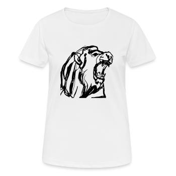 Roaring Lion Gift - Women's Breathable T-Shirt - white - Front - AI Model Female 172 dark (172cm)