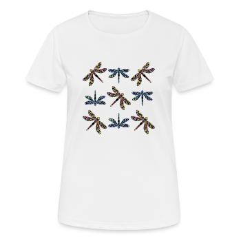 Important - T-shirt respirant Femme - blanc - Devant - AI Model Female 172 dark (172cm)