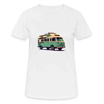 Your camper darling - Women's Breathable T-Shirt - white - Front - AI Model Female 172 dark (172cm)