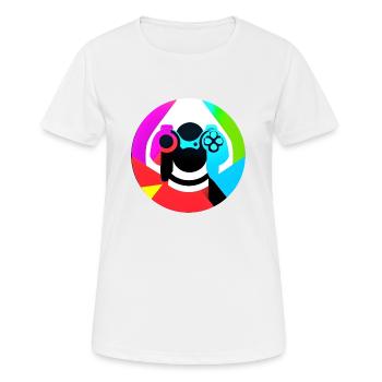 The gamer inside - Women's Breathable T-Shirt - white - Front - AI Model Female 172 dark (172cm)