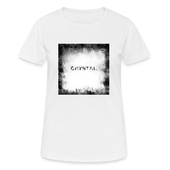 Crystal Blaze Clear - Women's Breathable T-Shirt - white - Front - AI Model Female 172 dark (172cm)