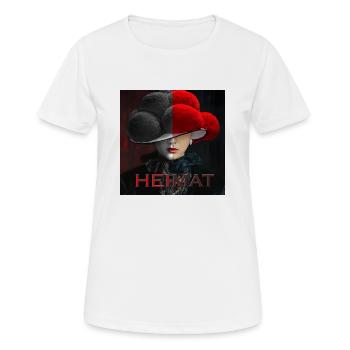 Schwarzwald Lady Art Heimat - Frauen T-Shirt atmungsaktiv - Weiß - Vorne - AI Model Female 172 dark (172cm)