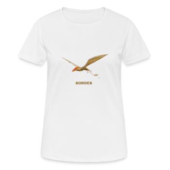 ASSOURDISSEMENTS - T-shirt respirant Femme - blanc - Devant - AI Model Female 172 dark (172cm)