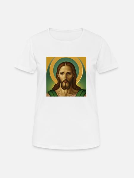 Jesus Christus - Frauen T-Shirt atmungsaktiv - Weiß