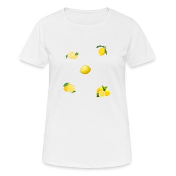 Citron citron - T-shirt respirant Femme - blanc - Devant - AI Model Female 172 dark (172cm)