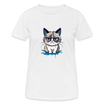Cuddly - Women's Breathable T-Shirt - white - Front - AI Model Female 172 dark (172cm)