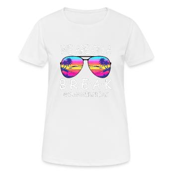 Abschlussfeier 2024 Abiturfeier - Frauen T-Shirt atmungsaktiv - Weiß - Vorne - AI Model Female 172 dark (172cm)