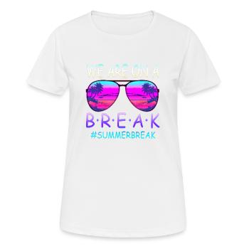 Abschlussfeier 2024 Abiturfeier - Frauen T-Shirt atmungsaktiv - Weiß - Vorne - AI Model Female 172 dark (172cm)