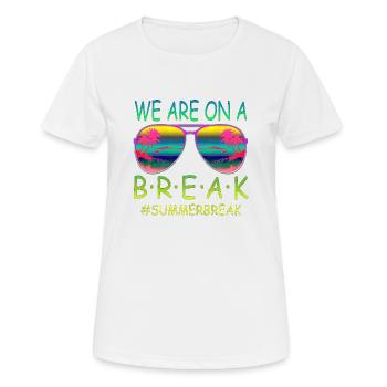 Abschlussfeier 2024 Abiturfeier - Frauen T-Shirt atmungsaktiv - Weiß - Vorne - AI Model Female 172 dark (172cm)