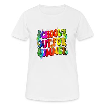 Abschlussfeier 2024 Abiturfeier - Frauen T-Shirt atmungsaktiv - Weiß - Vorne - AI Model Female 172 dark (172cm)
