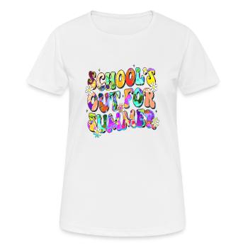 Abschlussfeier 2024 Abiturfeier - Frauen T-Shirt atmungsaktiv - Weiß - Vorne - AI Model Female 172 dark (172cm)