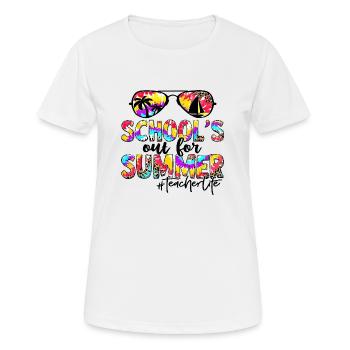 Abschlussfeier 2024 Abiturfeier - Frauen T-Shirt atmungsaktiv - Weiß - Vorne - AI Model Female 172 dark (172cm)