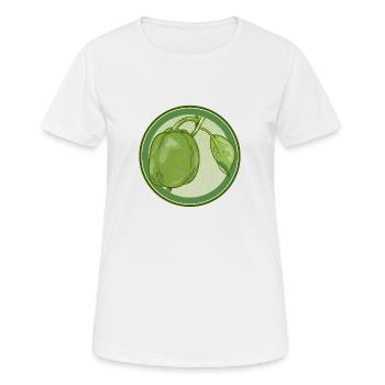 Poivron - T-shirt respirant Femme - blanc - Devant - AI Model Female 172 dark (172cm)