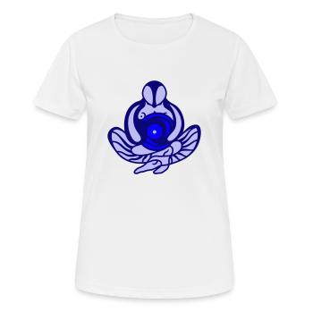 But. Succès, motivation et concentration - T-shirt respirant Femme - blanc - Devant - AI Model Female 172 dark (172cm)